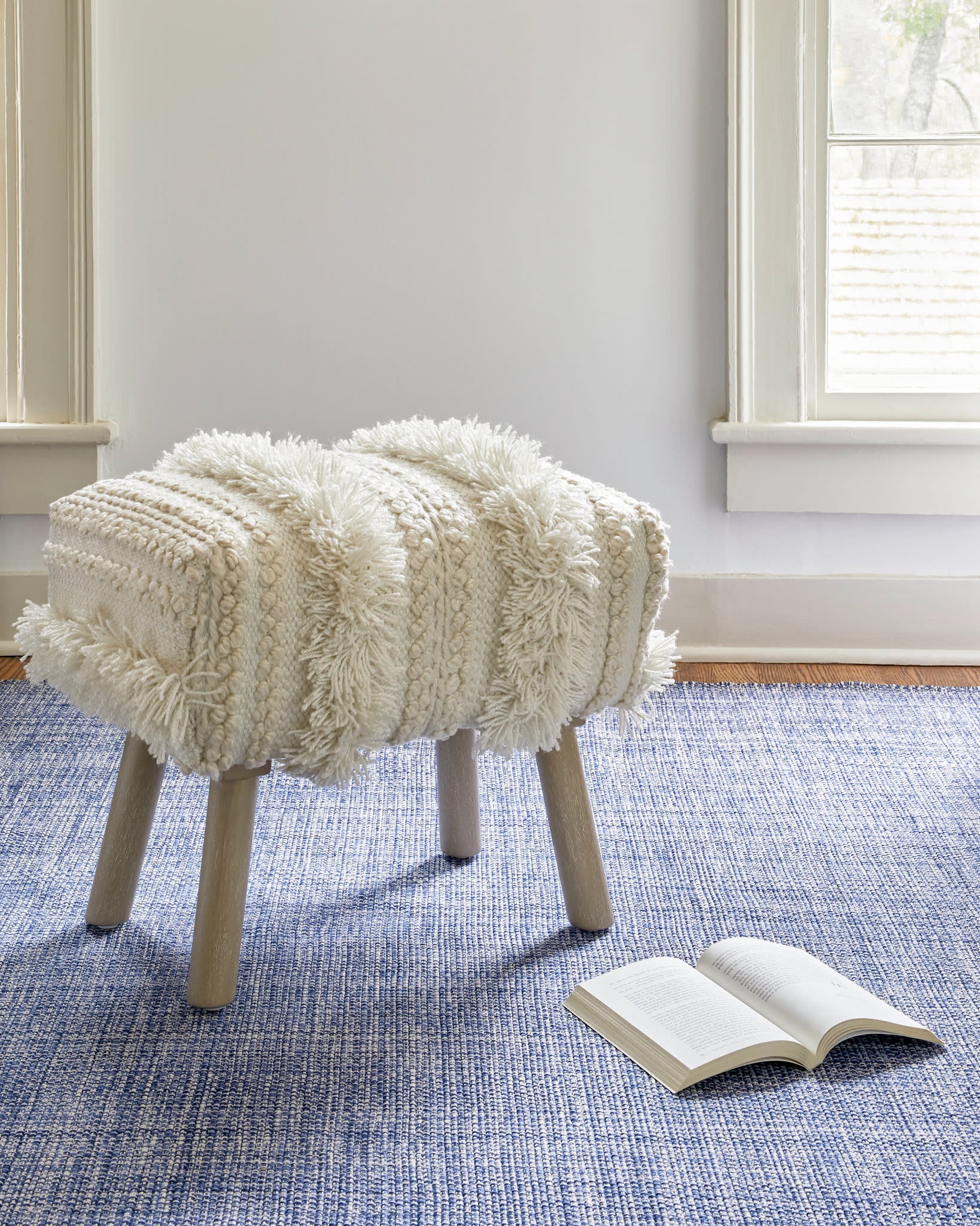 fusion handwoven indoor/outdoor rug | blue fusion handwoven indoor/outdoor rug | blue