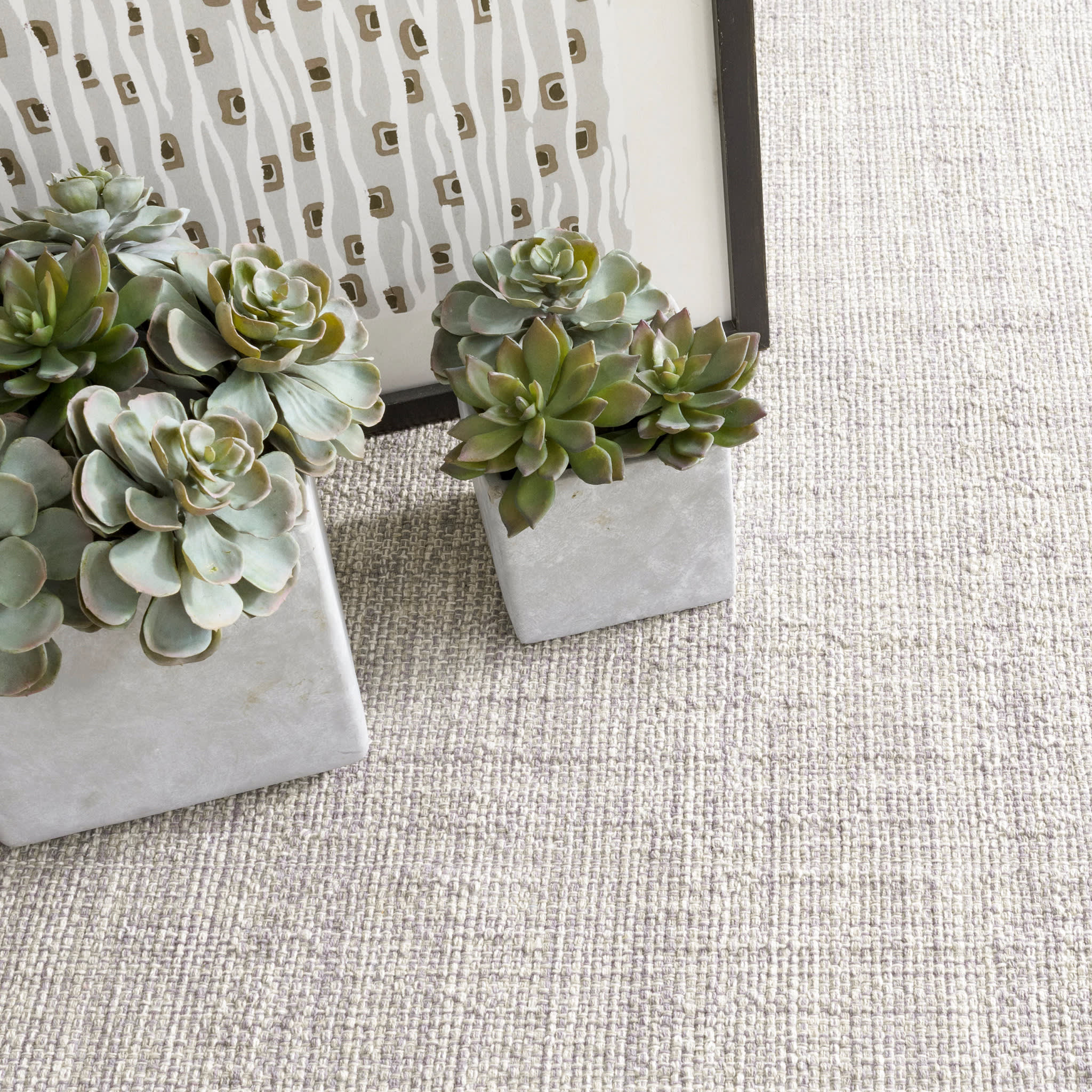 marled handwoven cotton rug | grey marled handwoven cotton rug | grey