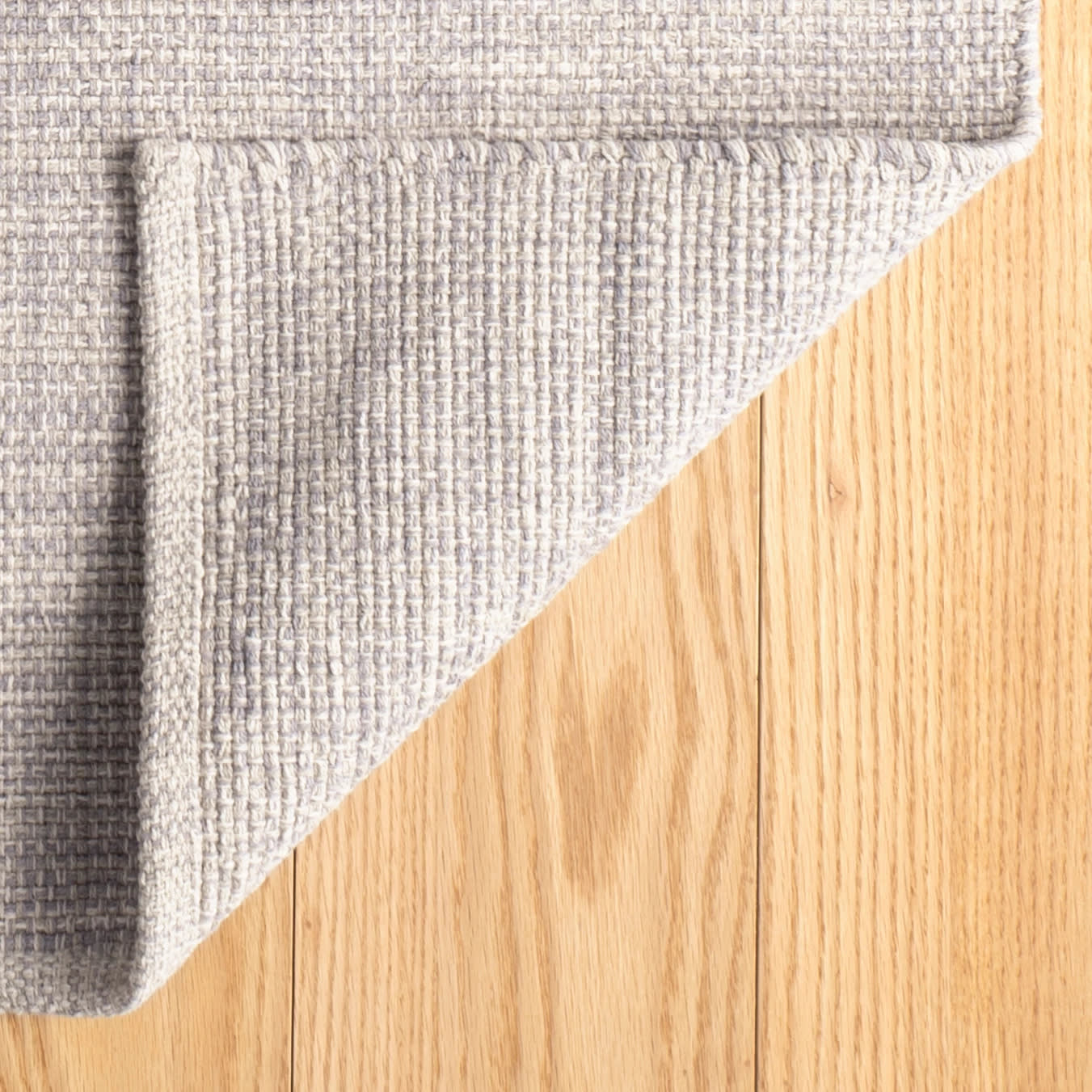 marled handwoven cotton rug | grey marled handwoven cotton rug | grey