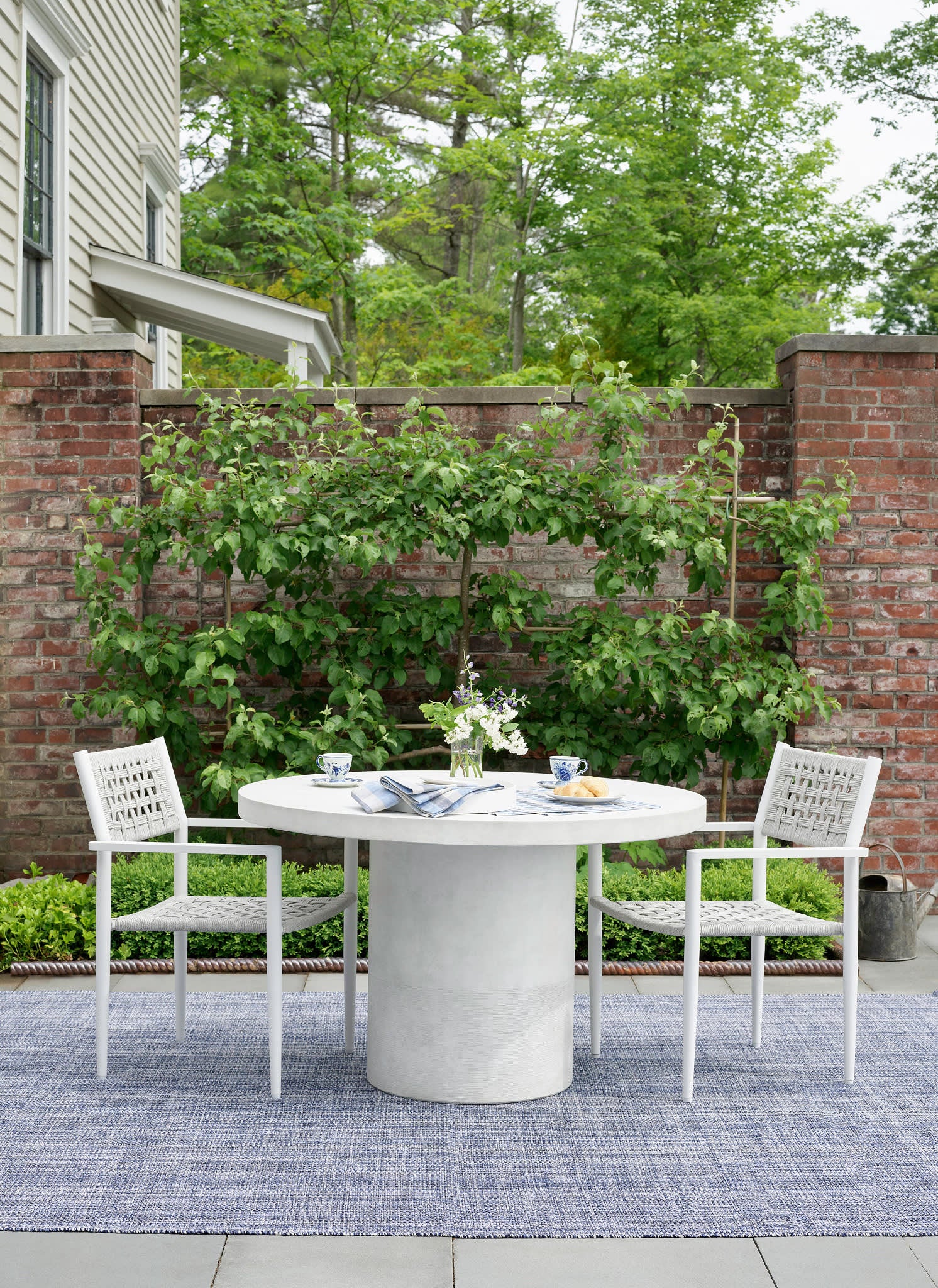 fusion handwoven indoor/outdoor rug | blue fusion handwoven indoor/outdoor rug | blue