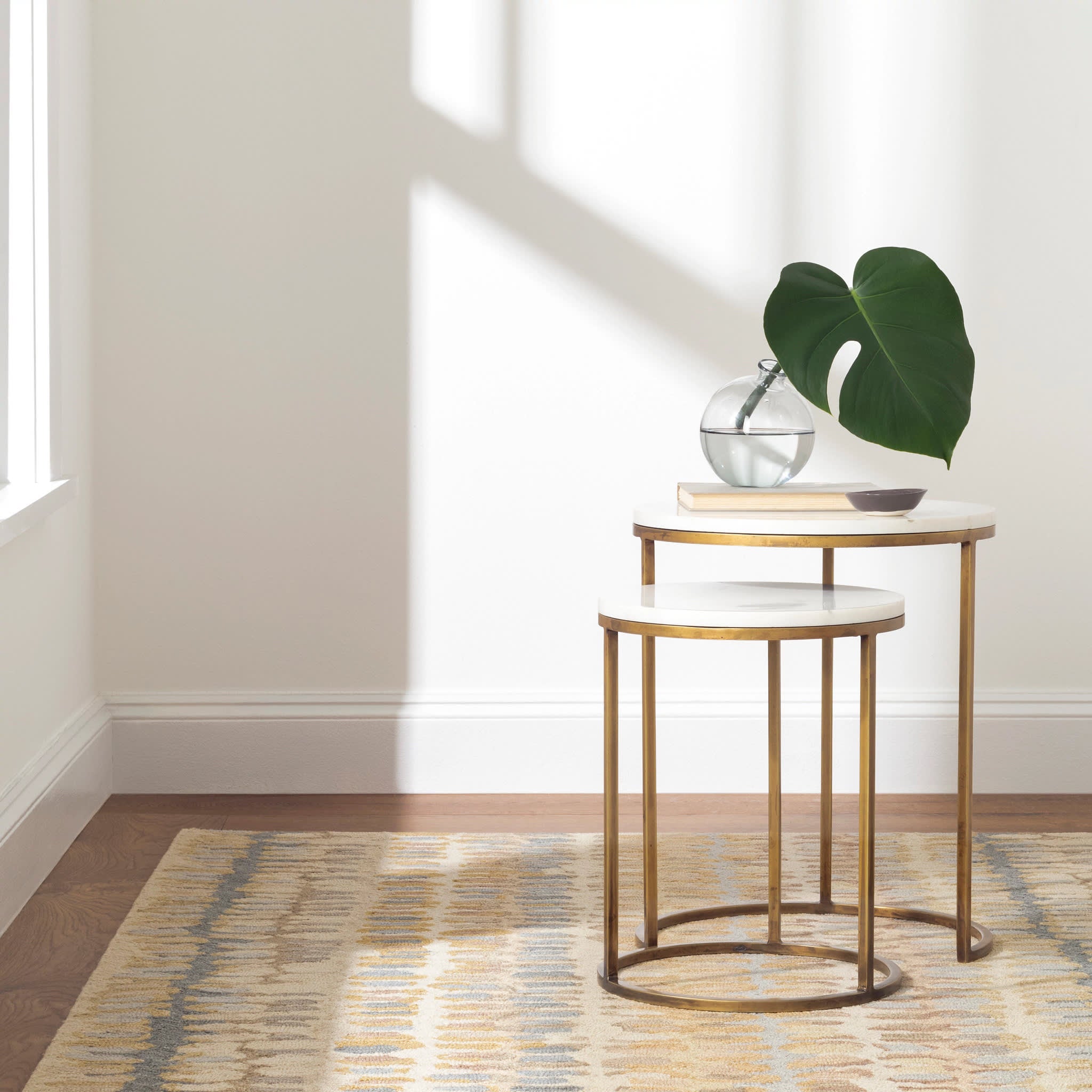 paint chip hand micro hooked wool rug | natural paint chip hand micro hooked wool rug | natural