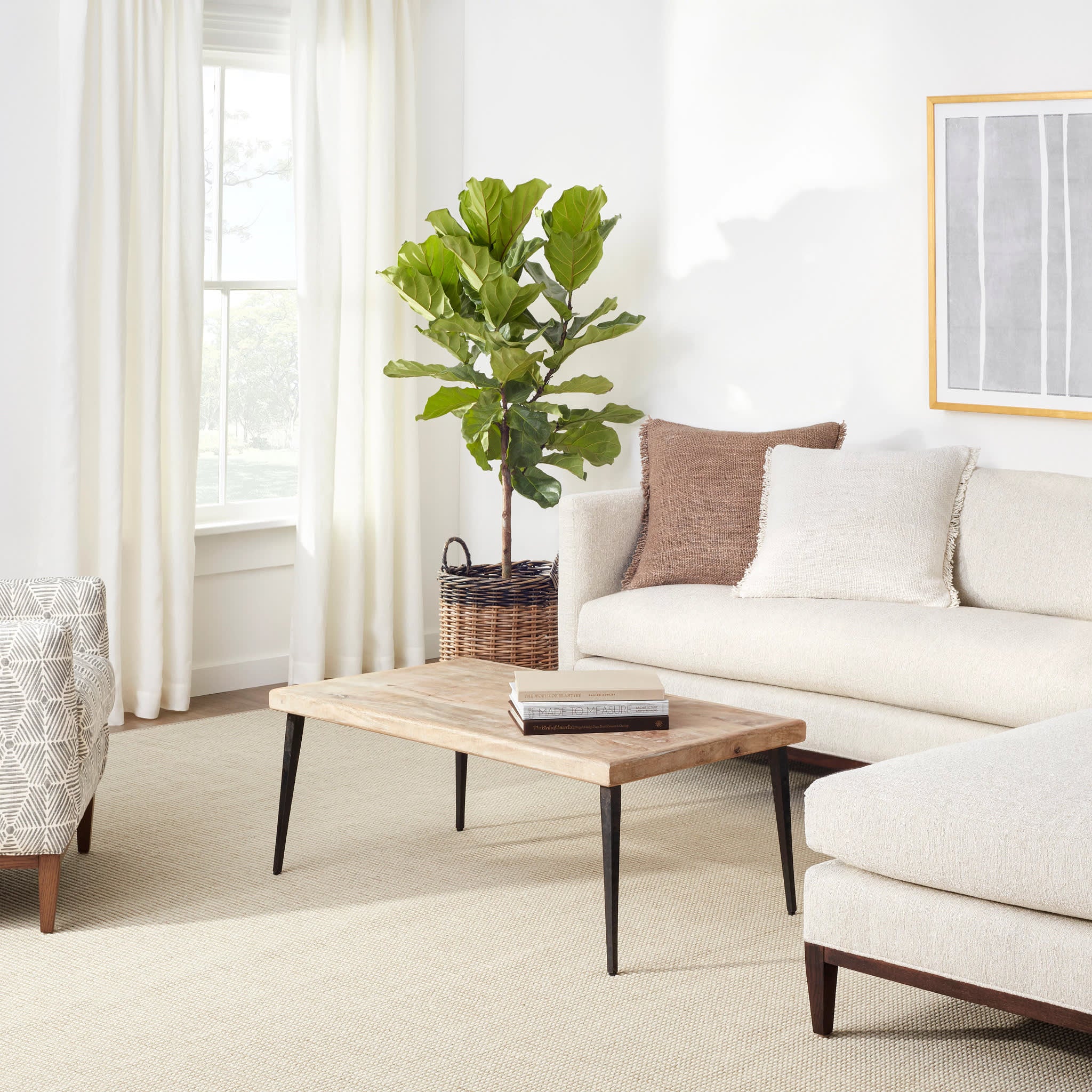 pixel woven sisal/wool rug | wheat pixel woven sisal/wool rug | wheat