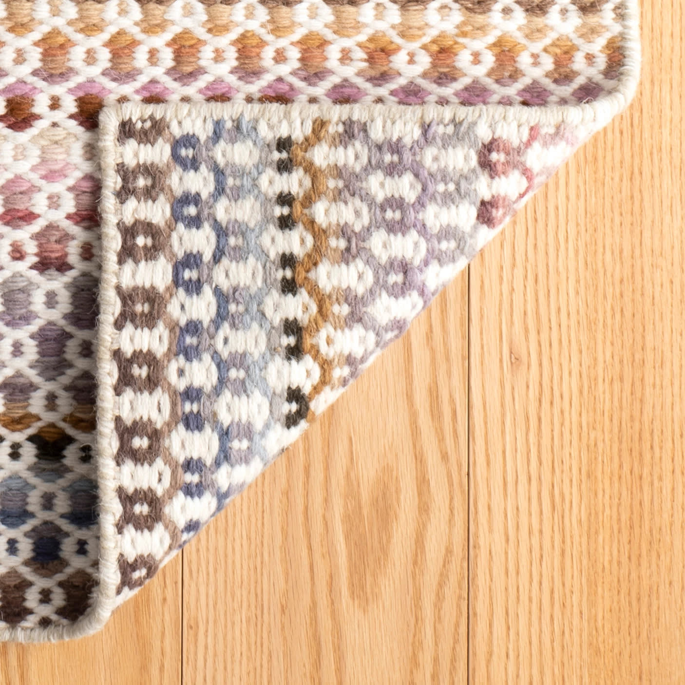 poppy handwoven wool rug | multi poppy handwoven wool rug | multi